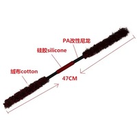 Brosse de nettoyage tactique pour fusil de paintball, outil de nettoyage professionnel réglable et portable pour les marqueurs de paintball et les jeux en plein air