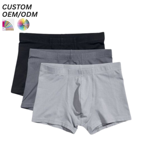 Caleçons Boxers en Coton pour Hommes – Taille Mi-Haute, Décontractés, Respirants, Confortables, Écologiques – Personnalisation du Logo, Fournisseur OEM/ODM - Product Image 6