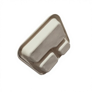 ถาดอาหารแบกาสส์แบบสามช่อง 750 มล. เป็นมิตรกับสิ่งแวดล้อม ย่อยสลายได้ พร้อมฝาปิด สำหรับเด็ก - Product Image 5