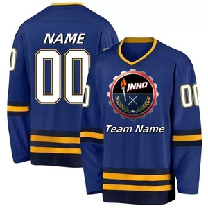 Jersey de Hockey sobre Hielo Personalizado al Por Mayor a Precio Económico, la Mejor Calidad, Diseño de Moda con su Propio Logotipo - Product Image 3