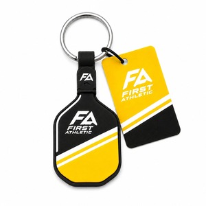 Mini Pickleball Keychain Featuring Paddle and Ball Charm High Quality Metal <b>Ring</b> Ideal for Keys Travel Bags and Daily Carry - Product Image 1