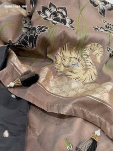 Nouvel arrivage : Saree-Blouse en coton modal avec motif jacquard tissé au fil Zari et design tissé au fil, fournisseur indien - Product Image 2