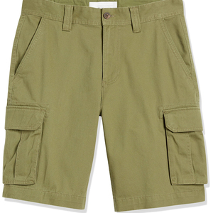 Nouvel Arrivage – Short Cargo Homme Personnalisé en Tissu Oxford Séchage Rapide Respirant avec Logo Imprimé Numérique Spandex/Coton et Boutons - Product Image 1
