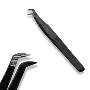 Pinzas de Aislamiento para Pestañas de Acero Inoxidable de Alta Precisión, Hechas a Mano, Punta de Ajuste Cero, Ligeras, Mango Antifatiga, Antiestáticas, Venta al por Mayor - Product Image 3