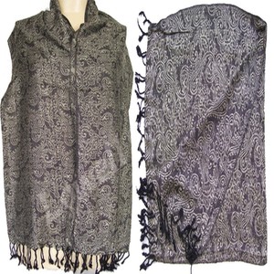 Ethnic Printed Women's Shawl Medium Length Fringed <b>Scarf</b> All Seasons Daily Wear - Product Image 3
