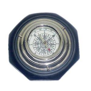 Boussole lumineuse en laiton classique de conception antique nouveau Style portatif de montre de poche de voyage de randonnée pour l'équipement de boussole de navigation - Product Image 2