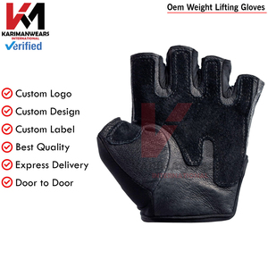 Custom Logo Weightlifting Gloves Men Women Gym Grip Workout Training Fitness Gloves Supplier - Product Image 4