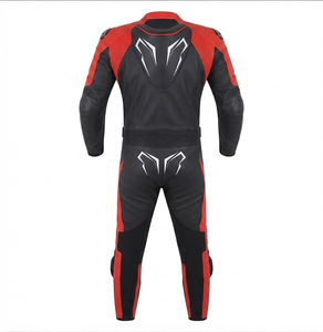Combinaison de moto en cuir sur mesure de qualité supérieure MotoCP Racing 1 pièce, équipement de conduite avec bosse niveau 2 CE, fabriquée sur mesure - Product Image 2