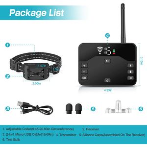 Sistema de Contención Inalámbrico 2 en 1 para Perros, Valla Eléctrica Impermeable con Descarga, Suministros de Entrenamiento para Mascotas de Tamaño Pequeño y Mediano - Product Image 6