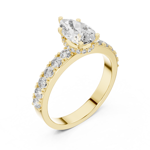 Anillo de Diamante Moissanita de Plata 925, Joyería Fina - Product Image 4