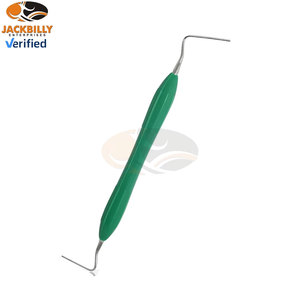 เครื่องมืออุดรากฟันแบบสองด้าน JACKBILLY Dental Heat Carrier Plugger หมายเลข 2/4 (สแตนเลสเกรดทางการแพทย์) สำหรับงานทันตกรรมเอ็นโดดอนต์ # 2 4 สีเขียว - Product Image 4