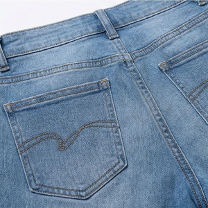 Vintage Female Denim Shorts Wide Waist Cotton Pants Casual Summer Styling Streetwear Customized Color <b>Classy</b> Designs - Product Image 5