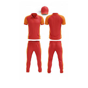 Uniforme de cricket personnalisé par sublimation, tenue d'équipe professionnelle |   Tenue complète d'équipe de cricket pour hommes, femmes et jeunes : polo et pantalon - Product Image 1