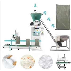 25kg Automatic Vertical Filling Machine for Food & Chemical Packaging High-Accuracy Wood Bag <b>Sealing</b> with PLC and Motor - Product Image 4