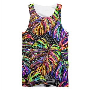 Débardeurs personnalisés respirants en maille tricotée pour hommes, imprimés, pour la course et l'entraînement, en polyester/coton, sublimation, maille - Product Image 2