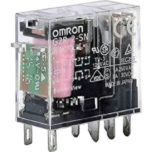 G2R-2-SN DC24 โซลิดสเตตรีเลย์ 120VAC 30VDC 4 พิน โมดูลวัสดุ ABS ขนาดกะทัดรัดสำหรับการควบคุมอุตสาหกรรม เซ็นเซอร์ตรวจจับระยะใกล้แบบเหนี่ยวนำ - Product Image 1