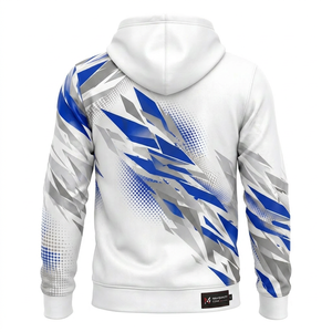 Hoodies pour sublimation, hoodies de sport, service OEM personnalisé, haute qualité, hommes femmes, 100% polyester, sublimation vierge. - Product Image 5