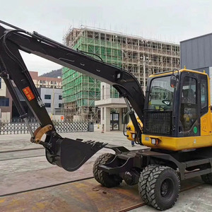 Pelle à pelleteuse de poids en fonctionnement de 3 tonnes Composants de base utilisés avec moteur à engrenages PLC Excellent état - Product Image 3