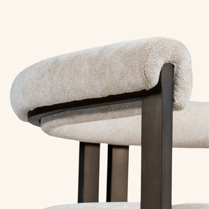 Silla de Comedor Moderna, Minimalista, Ecológica, Duradera, con Estructura de Madera de Teca Ligera, para Hogar, Oficina, Sala de Estar, Restaurante - Product Image 6