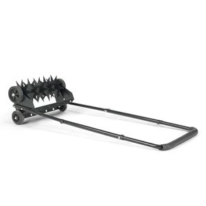 Aeratore Manuale a U per Prato da 19 Pollici, Attrezzo Robusto con Punte Rotanti per Aerazione - Product Image 3