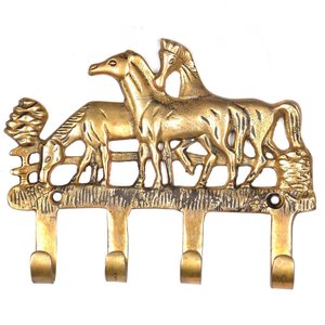 Mirror Polished Brass Hook Hanger Household <b>Wall</b> Decoration Single Key Hanger Multi Purpose Gold Hook - Product Image 5