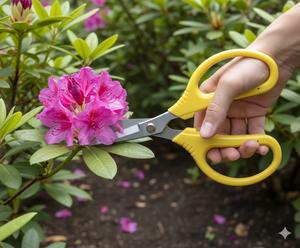 SK5 High Carbon Steel PVC Handle Garden Scissors Made in Taiwan - Product Image 2