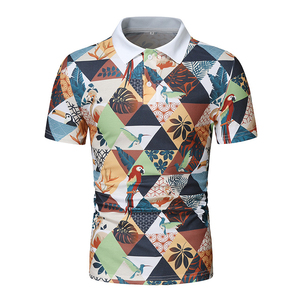 Produit très vendu, polos respirants en sublimation pour hommes, design personnalisé, taille adulte, vente en gros, personnalisable, haute qualité, décontracté - Product Image 1