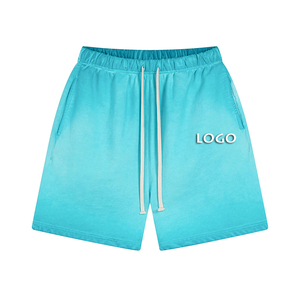 Nouveau modèle tendance de haute qualité, léger et respirant, en Spandex/Polyester, pour homme, uni, délavé à l'acide, avec cordon de serrage, décontracté, en tissu Oxford, sportif - Product Image 3