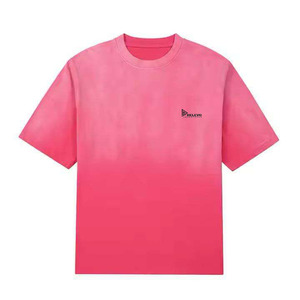 T-shirt col rond en coton biologique pour homme de qualité supérieure - T-shirt coupe ajustée classique uni à col en V - Product Image 2
