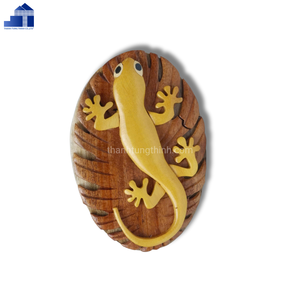 Handmade Wooden Cat Shape Storage Holder Cartoon Style For Living Room Decor - Product Image 4
