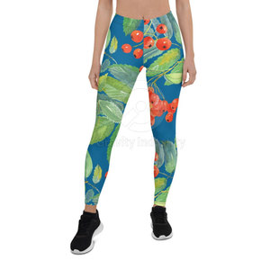 Leggings pour femmes au design tendance, taille élastique, respirants, légers, vente en gros - Product Image 2