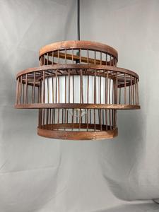 Lampe suspendue en bambou tissé à la main, style Japandi, lustre bohème, éclairage en rotin naturel, fournisseur éco-responsable - Product Image 3