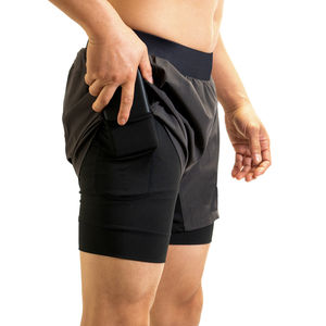 Pantalones cortos deportivos para entrenamiento físico de karate Pro Fit para hombre, ligeros, de secado rápido, transpirables, Tiger Fight - Product Image 4