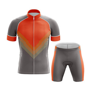 Traje de Ciclismo de Último Diseño, Jersey de Ciclismo Personalizado con Culotte con Tirantes para Hombre, Uniforme de Ciclismo - Product Image 1