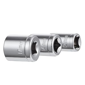 Juego de Herramientas Mecánicas de 221 Piezas, Juego de Llaves de Trinquete y Llaves de Tubo de 1/4" y 3/8" con Medidas SAE y Métricas - Product Image 6