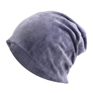 Nouveau Bonnet en Velours Tendance, Chaud et Souple pour Hommes et Femmes, Style Slouchy, en Velours Uni, Casquette Douce de Haute Qualité, Automne Hiver 2026 - Product Image 4