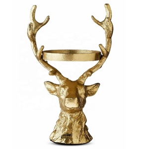 Porte-bougie conique moderne en métal, fait main en aluminium, décoration de table, nouvelle arrivée, vente en gros - Product Image 4