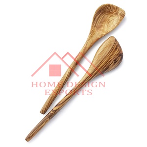 Cuillère de cuisine en bois naturel personnalisé meilleure vente en gros écologique - Product Image 4