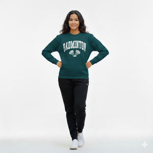 Custom Logo Printed Knitted Tie Dyed Winter Autumn <b>Women's</b> Cotton Fleece Mock Neck Eco-Friendly Sorority Streetwear Sweatshirt - Product Image 1