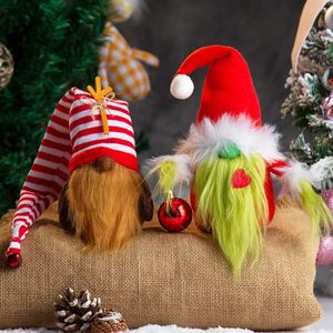 Gnomi Svedesi Fatti a Mano, Decorazioni Natalizie Scandinave, Ornamenti per Tavolo e Albero di Natale - Product Image 1