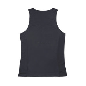 Unisex Solid 100% Cotton Fitness Tank <b>Top</b> Sleeveless Spandex <b>Mesh</b> Breathable Knitted Sportswear Street Style Printed Decoration - Product Image 4