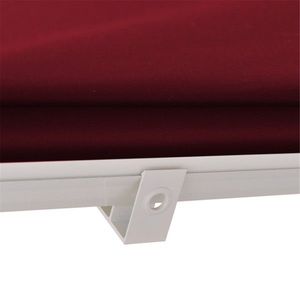 Tenda da Sole Estensibile in Lega di Alluminio per Balcone/Patio con Tettoia per Protezione dalla Pioggia - Funzionamento Manuale, Finitura Rivestita - Product Image 4