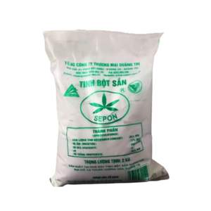SEPON Amidon de tapioca Sepon 85% Min Poudre blanche Sac de 50 kg Fabriqué au Vietnam pour les industries d'emballage - Product Image 1