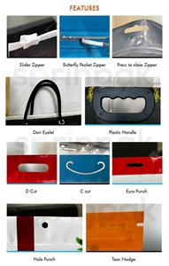 Quảng Cáo mờ đứng lên túi rõ ràng cửa sổ chống ẩm có thể tái chế túi thực phẩm nhựa cho bao bì Hạt chia - Product Image 5