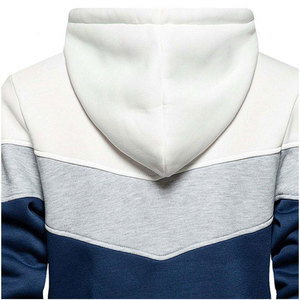 Sweat-shirt à col rond pour homme, coupe classique, tissu polaire, 100% coton, vêtements décontractés d'hiver, blanc, gris, bleu, écologique, respirant - Product Image 5