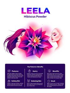 Poudre d'hibiscus (Hibiscus rosa-sinensis) la plus vendue – Achetez auprès d'un fournisseur indien - Product Image 6