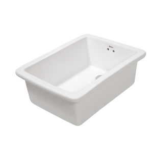 Fregadero de Cerámica Blanco de un Solo Tazón, de Bajo Precio y Amplio Uso, para Hogar y Comercio, Sanitario y de Laboratorio Médico, en Venta - Product Image 1