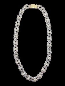 Stylish Resin Link Chain Ornament for Modern <b>Shelf</b> Arrangement - Product Image 2