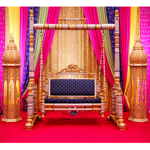 Lámparas Marroquíes para Decoración de Escenarios de Bodas Musulmanas, Lámparas Marroquíes para Decoración de Sangeet, Faroles Marroquíes para Decoración de Bodas en el Reino Unido - Product Image 1