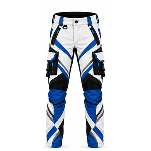 Custom Plus Size Motocross Pants <b>Waterproof</b> Cardura Textile Motorcycle <b>Trousers</b> for Men's With LOW MOQ - Product Image 1